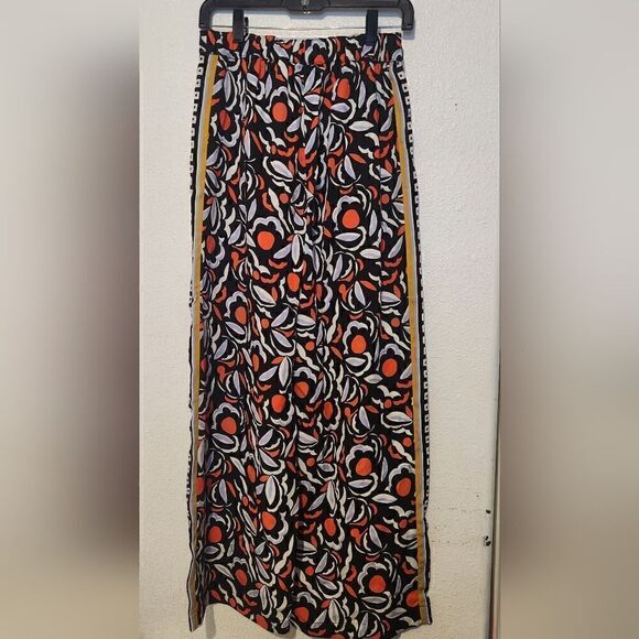 Anthropologie Breezy Straight Red Motif Pants Size 6 - Picture 14 of 16